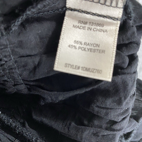 Thirty Thirty Milkmaid Cropped Top Women S Lot of 2 Black Cream Smocked Boho NWT - Picture 7 of 11